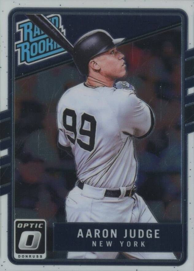 2017 Panini Donruss Optic Aaron Judge #38 Baseball Card