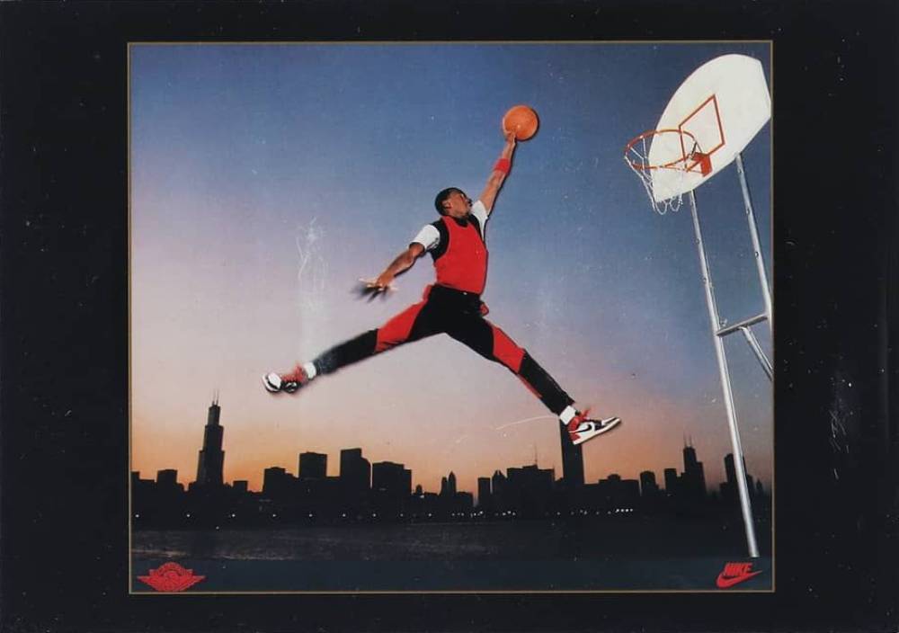 1994 Upper Deck Nike Poster Cards Michael Jordan #MJ Basketball Card