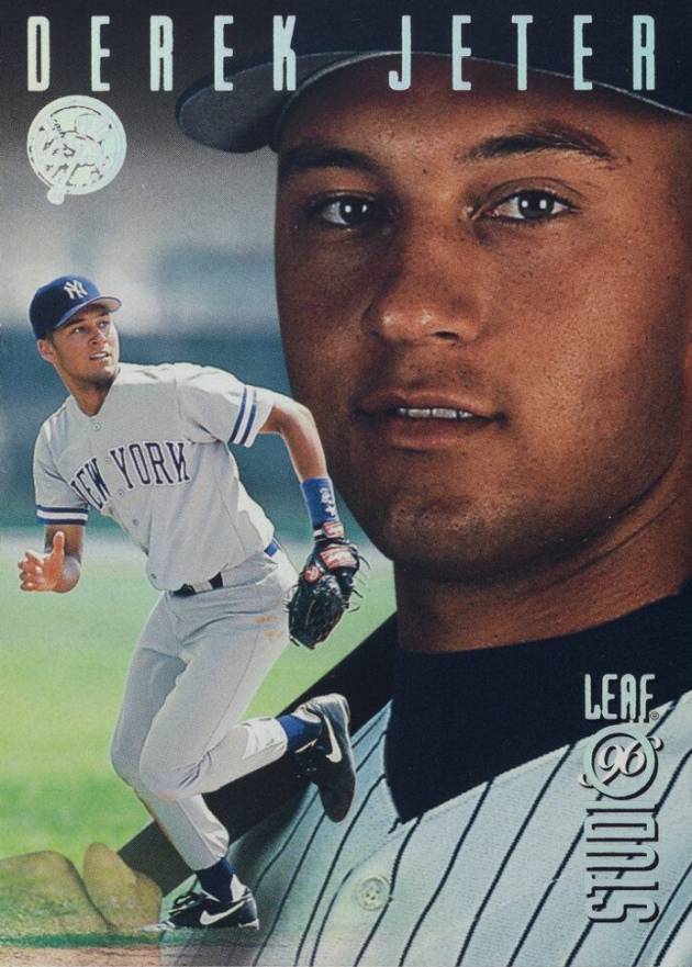 1996 Studio Press Proof Derek Jeter #33 Baseball Card