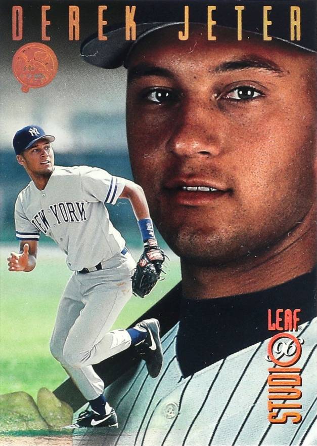 1996 Studio Press Proof Derek Jeter #33 Baseball Card