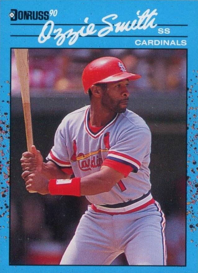 1990 Donruss Best N.L. Ozzie Smith #83 Baseball Card