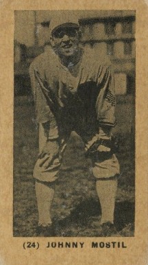 1927 York Caramel Type 1 Johnny Mostil #24 Baseball Card