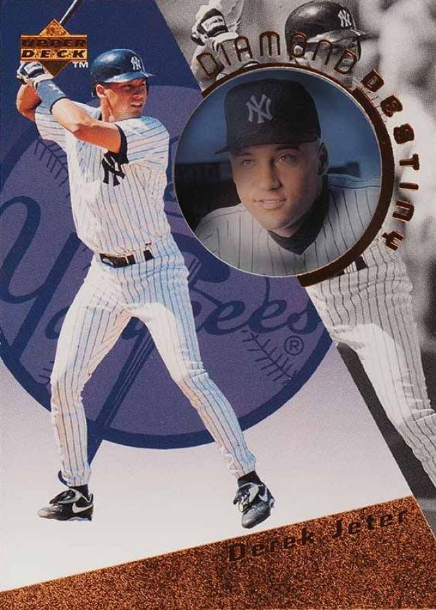 1996 Upper Deck Diamond Destiny Derek Jeter #DD28 Baseball Card