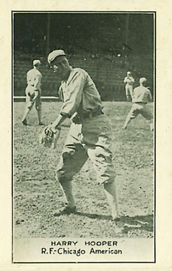 1921 National Caramel Harry Hooper # Baseball Card