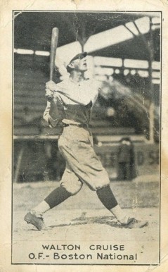 1921 National Caramel Walton Cruise # Baseball Card