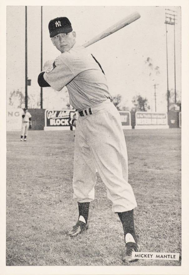 1954 All-Star Photo Pack Mickey Mantle # Baseball Card