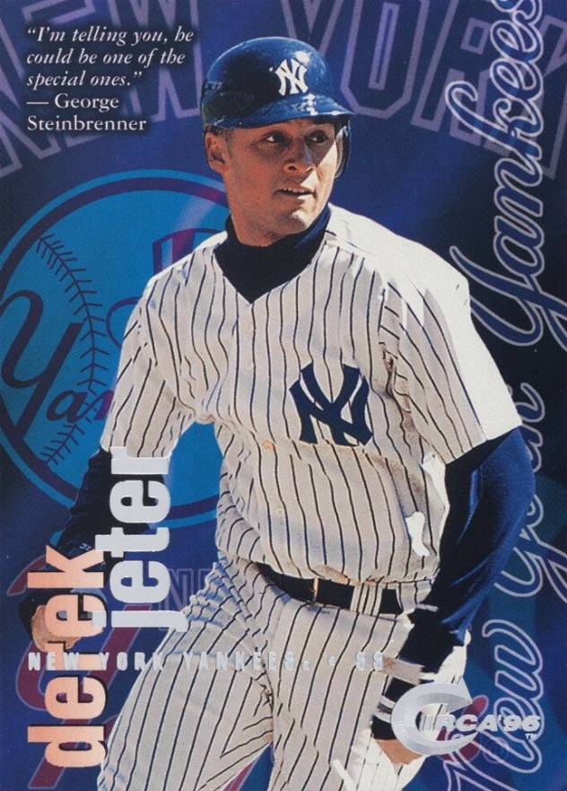 1996 Circa Derek Jeter #65 Baseball Card