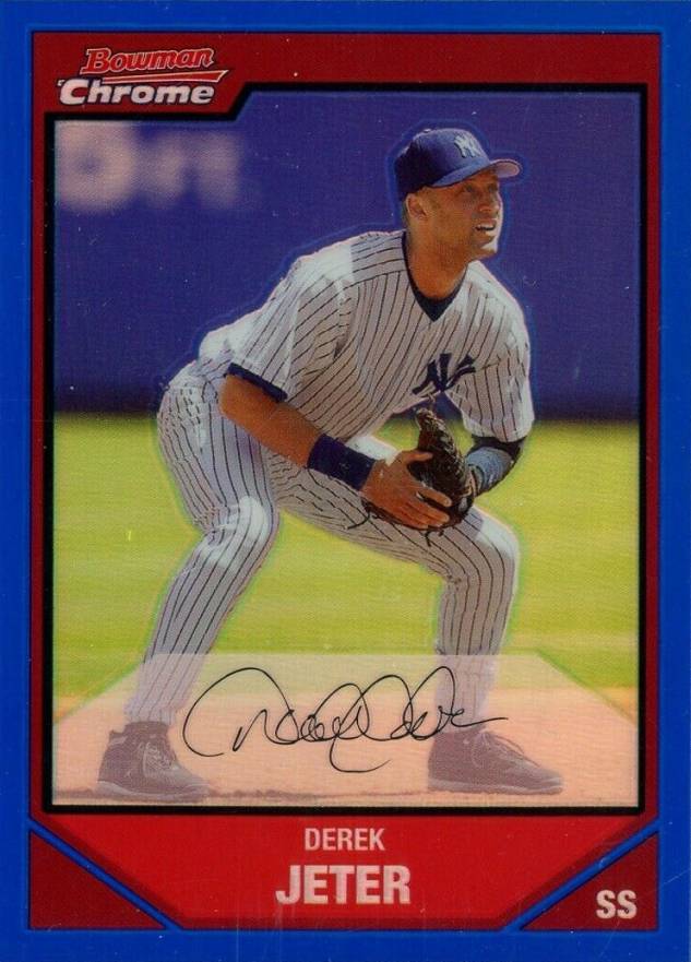 2007 Bowman Chrome Derek Jeter #90 Baseball Card