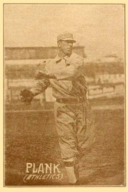 1914 Texas Tommy Type 1 Eddie Plank # Baseball Card