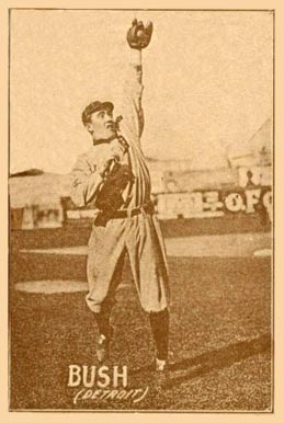 1914 Texas Tommy Type 1 Donnie Bush # Baseball Card