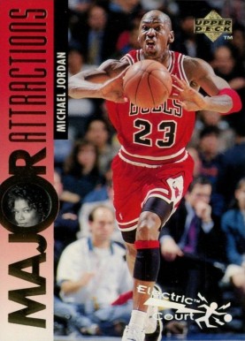 1995 Upper Deck Michael Jordan #341 Basketball Card