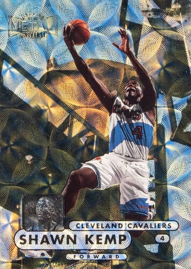 1997 Metal Universe Championship Shawn Kemp #78 Basketball Card