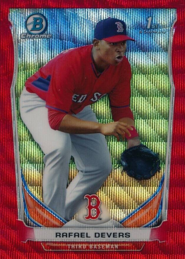 2014 Bowman Draft Picks Top Prospects Rafael Devers #CTP37 Baseball Card