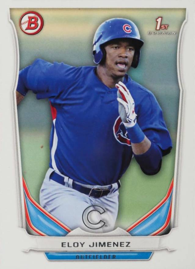 2014 Bowman Draft Picks Top Prospects Eloy Jimenez #TP33 Baseball Card