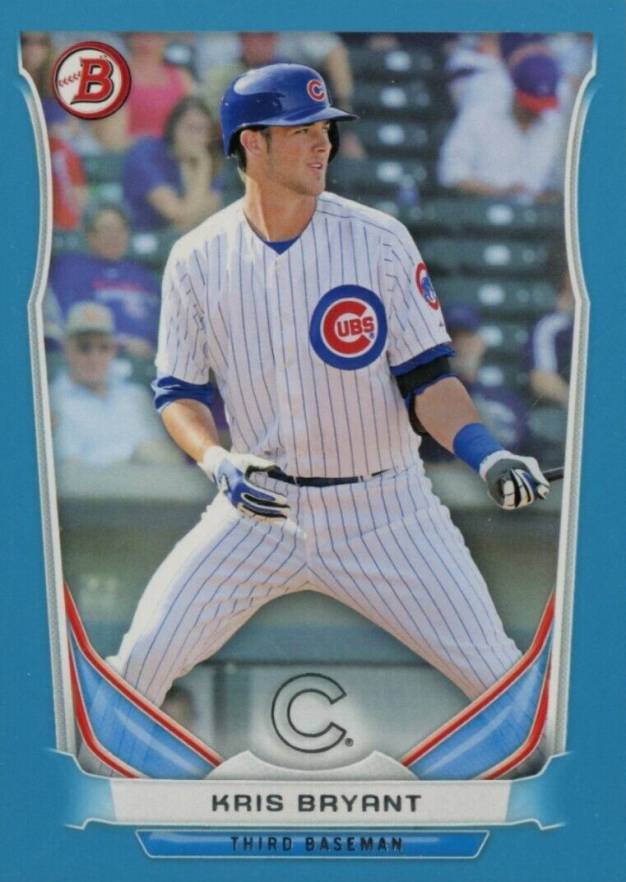 2014 Bowman Draft Picks Top Prospects Kris Bryant #TP62 Baseball Card