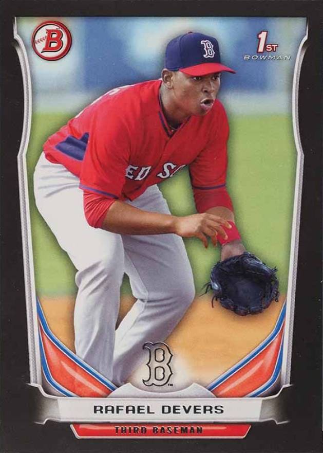 2014 Bowman Draft Picks Top Prospects Rafael Devers #TP37 Baseball Card