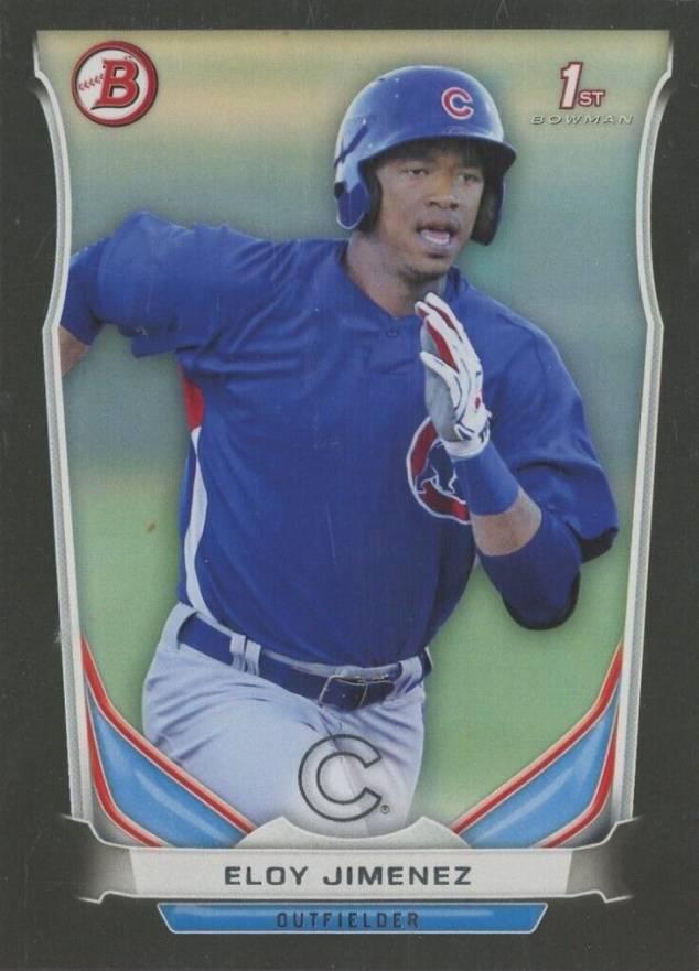 2014 Bowman Draft Picks Top Prospects Eloy Jimenez #TP33 Baseball Card