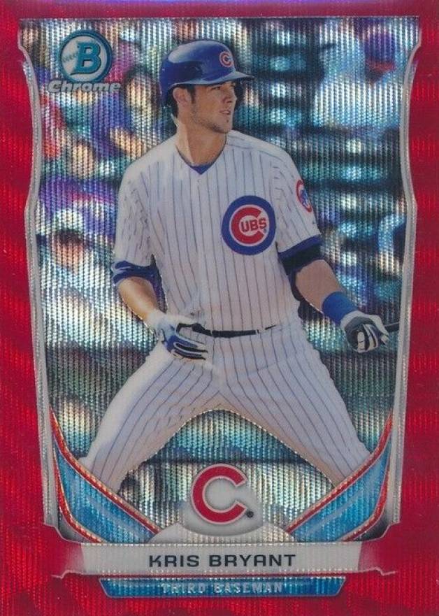 2014 Bowman Draft Picks Top Prospects Kris Bryant #TP62 Baseball Card