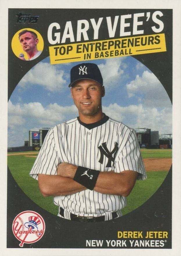 2019 Topps Gary Vee's Top Entrepreneurs in Baseball Derek Jeter #GV-9 Baseball Card