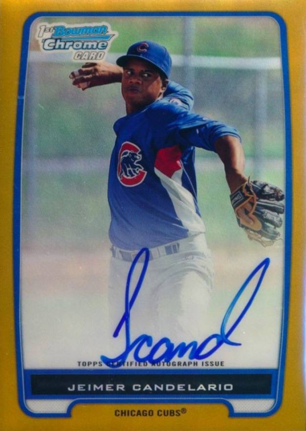 2012 Bowman Prospects Jeimer Candelario #BCP20 Baseball Card