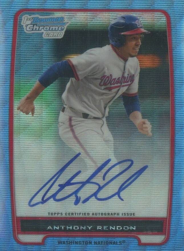 2012 Bowman Prospects Anthony Rendon #BCP88 Baseball Card