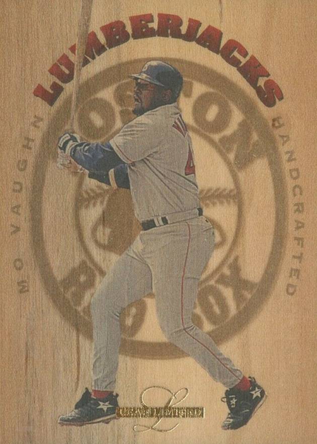 1995 Leaf Limited Lumberjacks Mo Vaughn #8 Baseball Card