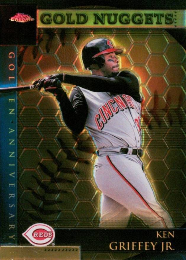 2001 Topps Chrome Golden Anniversary Ken Griffey Jr. #GA14 Baseball Card