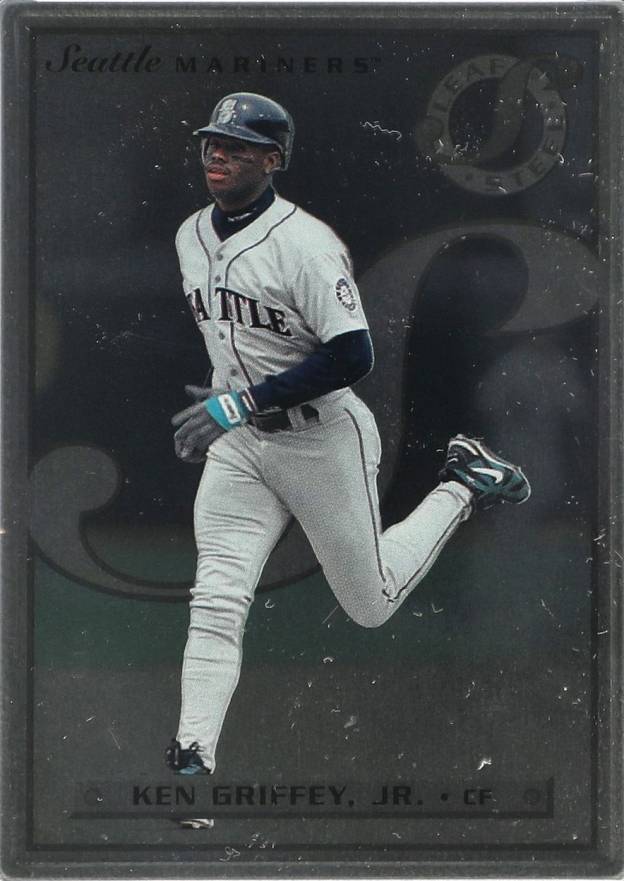 1996 Leaf Steel Ken Griffey Jr. #52 Baseball Card