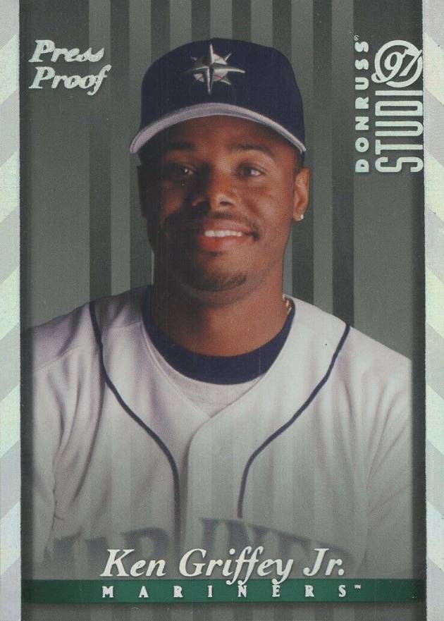 1997 Studio Press Proof Ken Griffey Jr. #16 Baseball Card