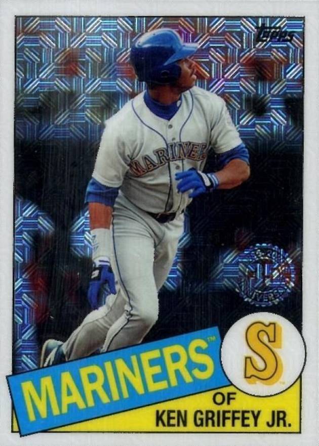 2020 Topps Silver Pack 1985 Chrome Promo Ken Griffey Jr. #37 Baseball Card