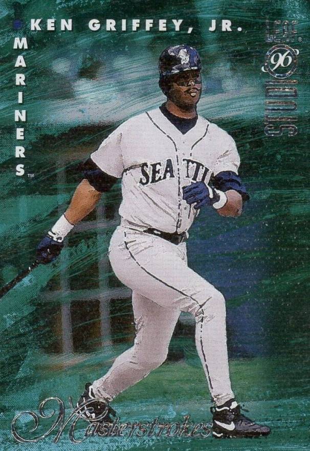 1996 Studio Masterstrokes Ken Griffey Jr. #7 Baseball Card