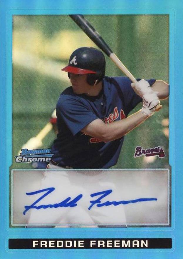 2009 Bowman Chrome Prospects Freddie Freeman #BCP101 Baseball Card