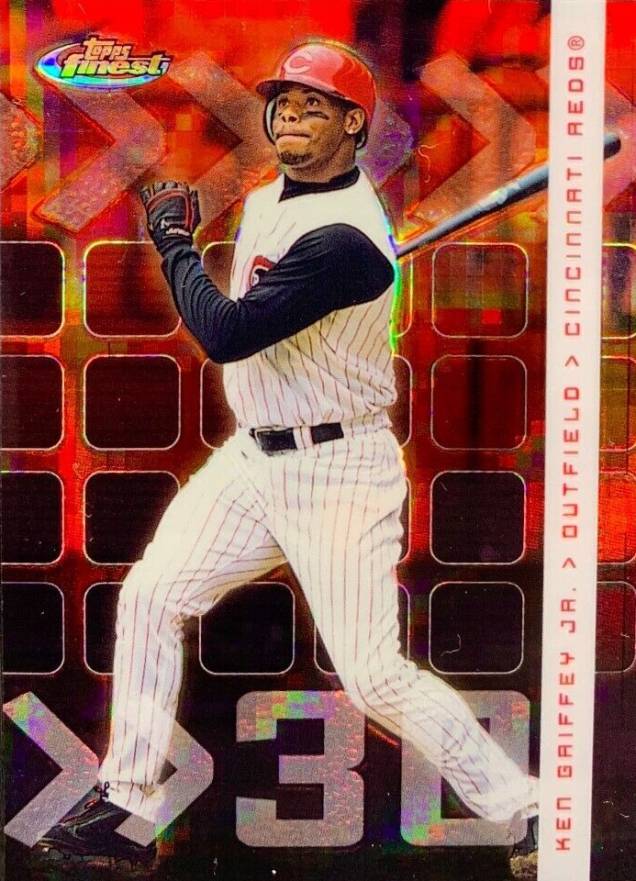 2002 Finest Ken Griffey Jr. #30 Baseball Card