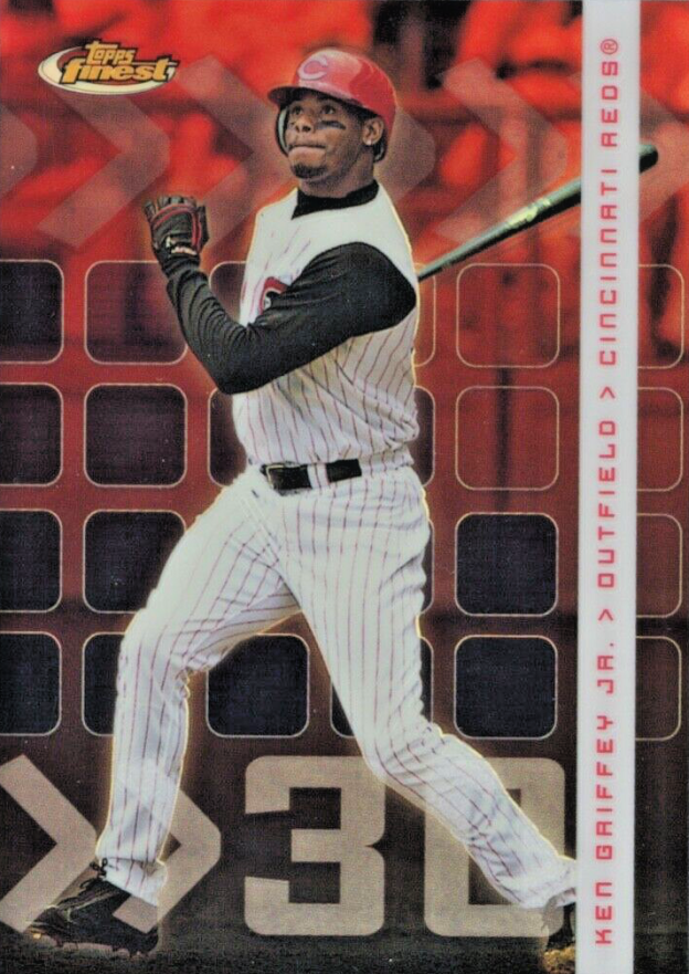 2002 Finest Ken Griffey Jr. #30 Baseball Card