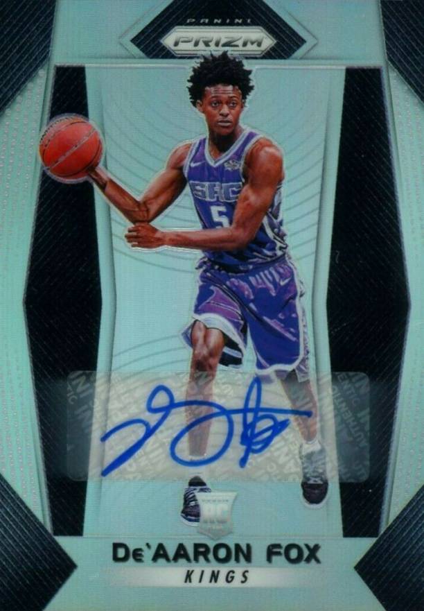 2017 Panini Prizm DE'Aaron Fox #24 Basketball Card