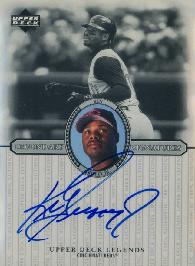 2000 Upper Deck Legends Legendary Signatures Ken Griffey Jr. #S-KG Baseball Card