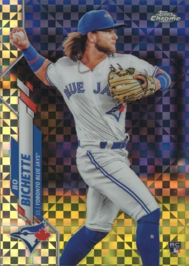 2020 Topps Chrome Bo Bichette #150 Baseball Card