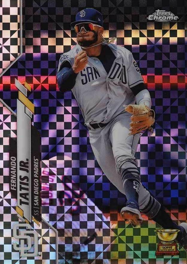 2020 Topps Chrome Fernando Tatis Jr. #84 Baseball Card