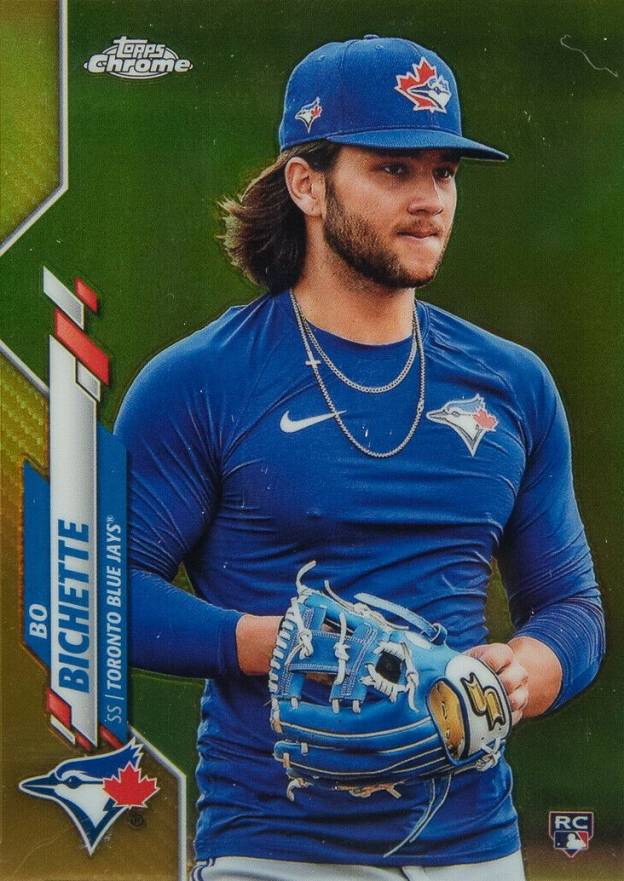 2020 Topps Chrome Bo Bichette #150 Baseball Card