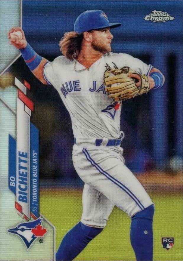 2020 Topps Chrome Bo Bichette #150 Baseball Card