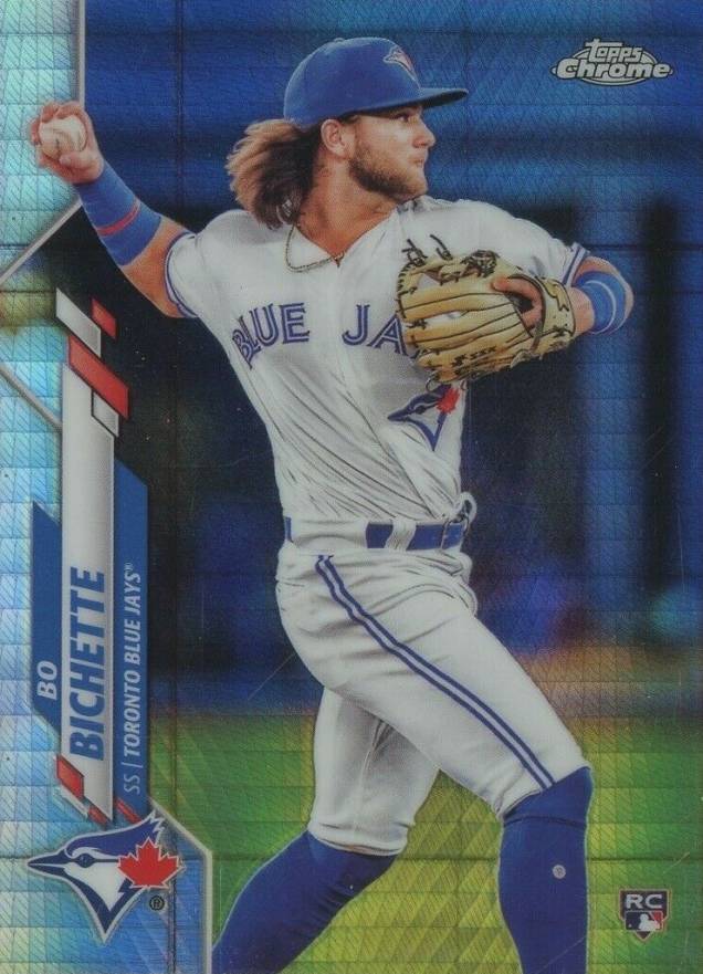 2020 Topps Chrome Bo Bichette #150 Baseball Card