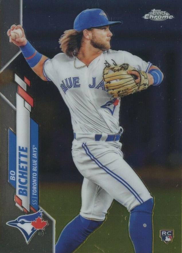 2020 Topps Chrome Bo Bichette #150 Baseball Card