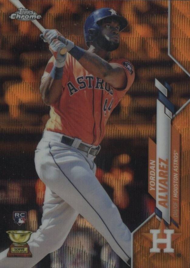 2020 Topps Chrome Yordan Alvarez #200 Baseball Card