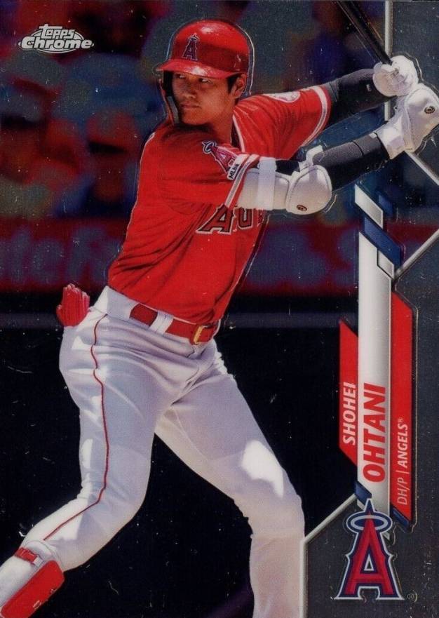 2020 Topps Chrome Shohei Ohtani #21 Baseball Card