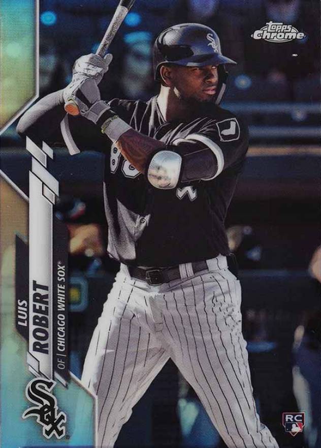 2020 Topps Chrome Luis Robert #60 Baseball Card