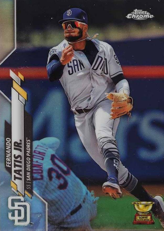 2020 Topps Chrome Fernando Tatis Jr. #84 Baseball Card