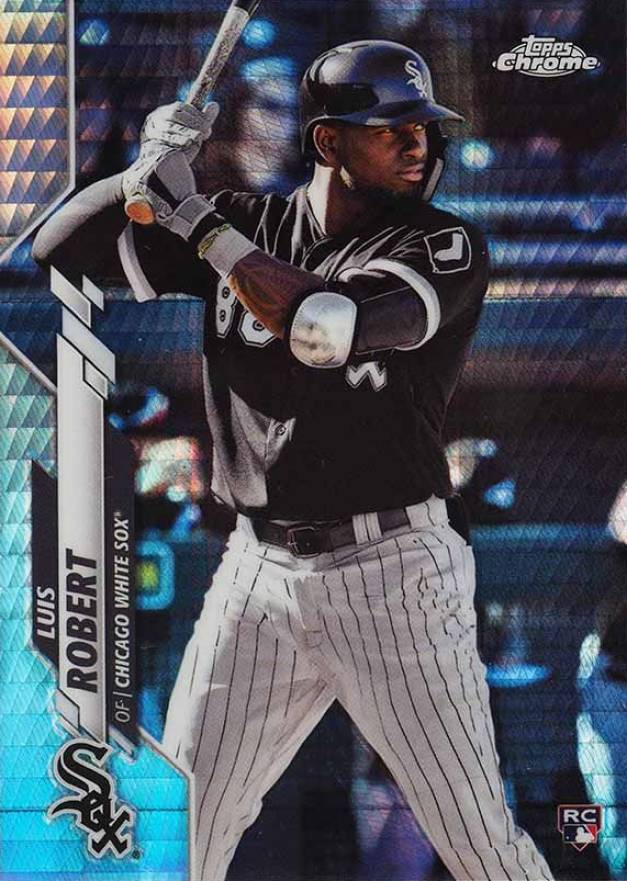 2020 Topps Chrome Luis Robert #60 Baseball Card