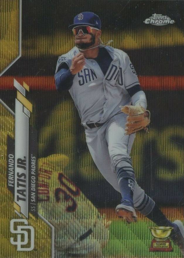 2020 Topps Chrome Fernando Tatis Jr. #84 Baseball Card