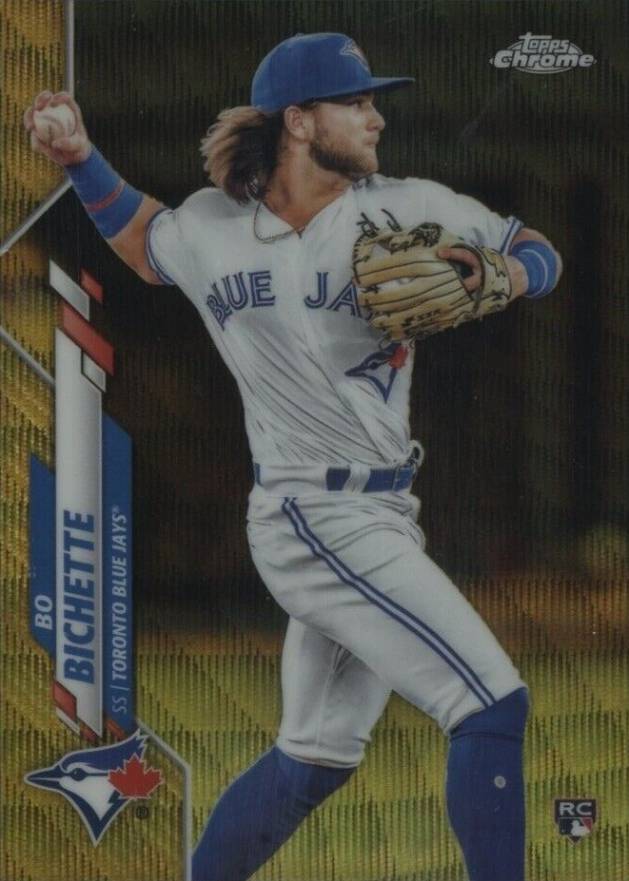 2020 Topps Chrome Bo Bichette #150 Baseball Card