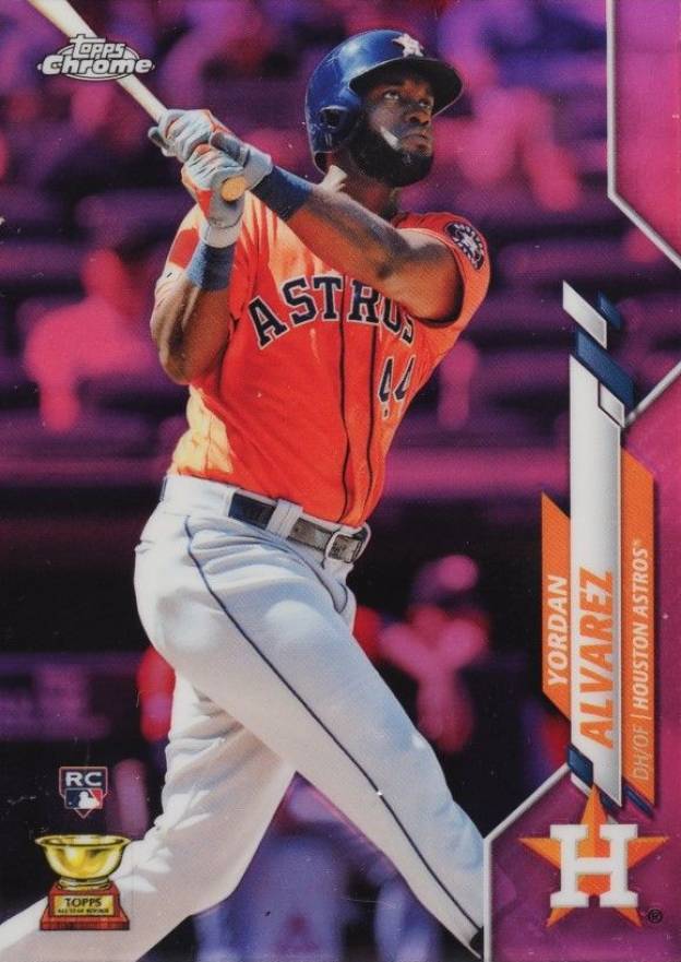 2020 Topps Chrome Yordan Alvarez #200 Baseball Card